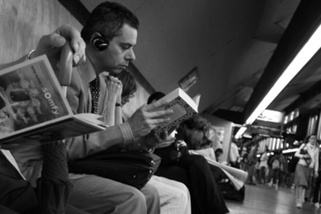 Man reading